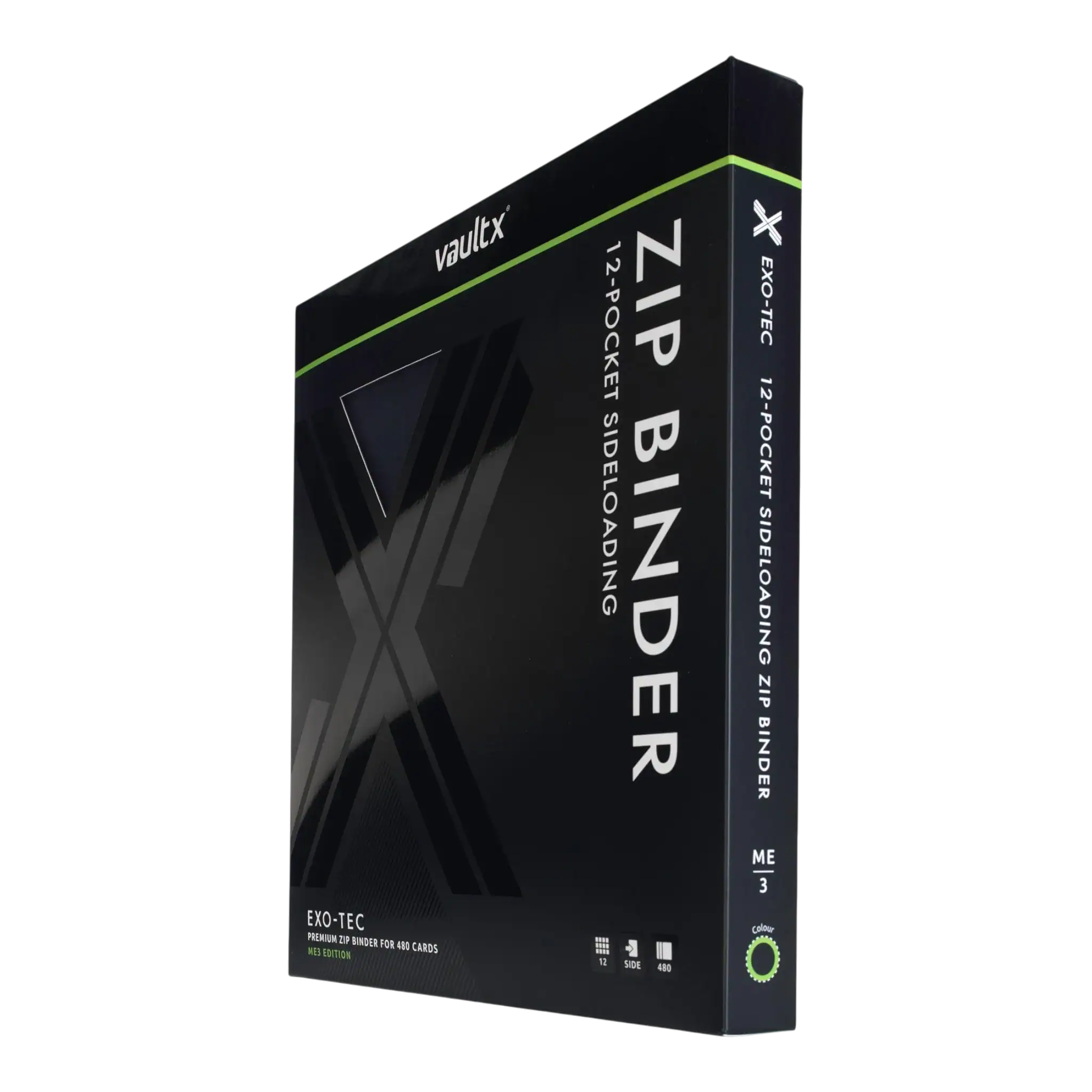 Vault X 12-Pocket Exo-Tec® Zip Binder ME3 11 Vault X 12-Pocket Exo-Tec® Zip Binder ME3 - Image 11