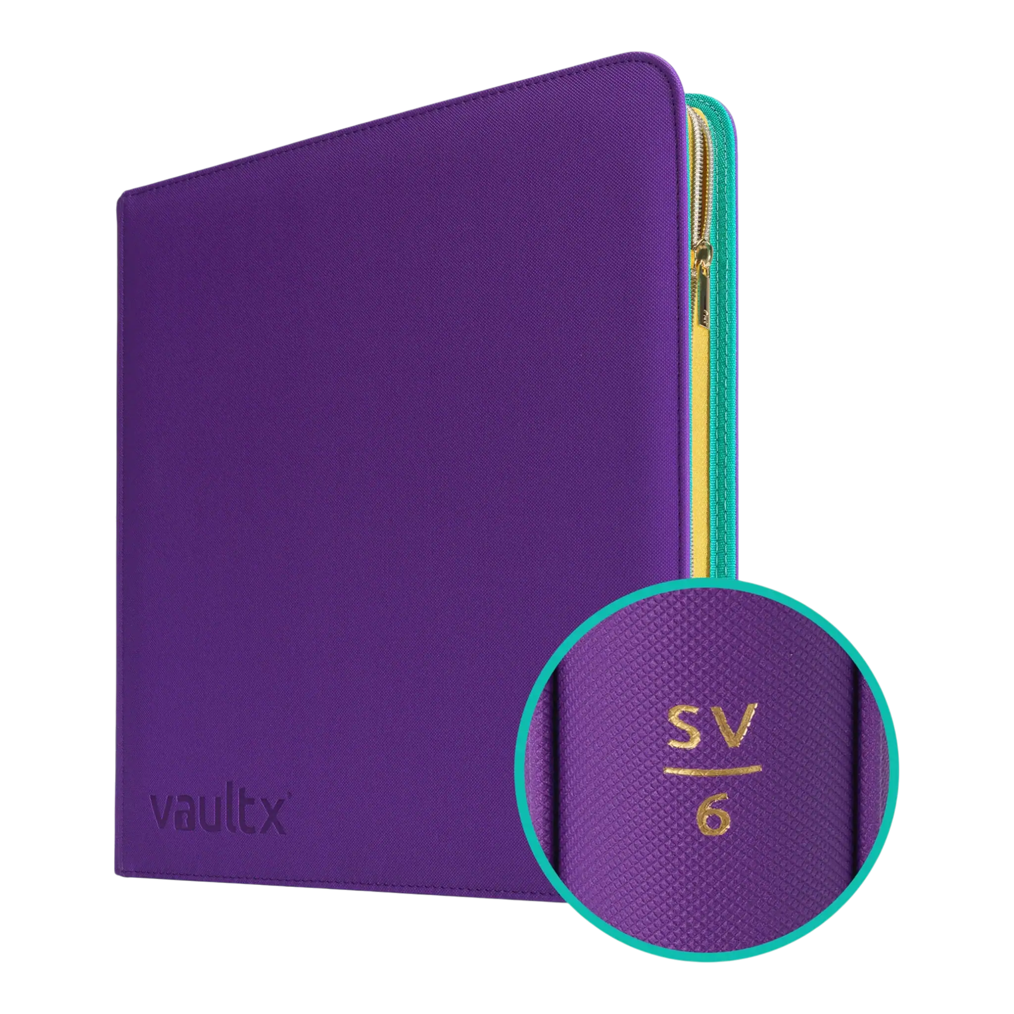 Vault X 12-Pocket Exo-Tec® Zip Binder SV6 1 Vault X 12-Pocket Exo-Tec® Zip Binder SV6