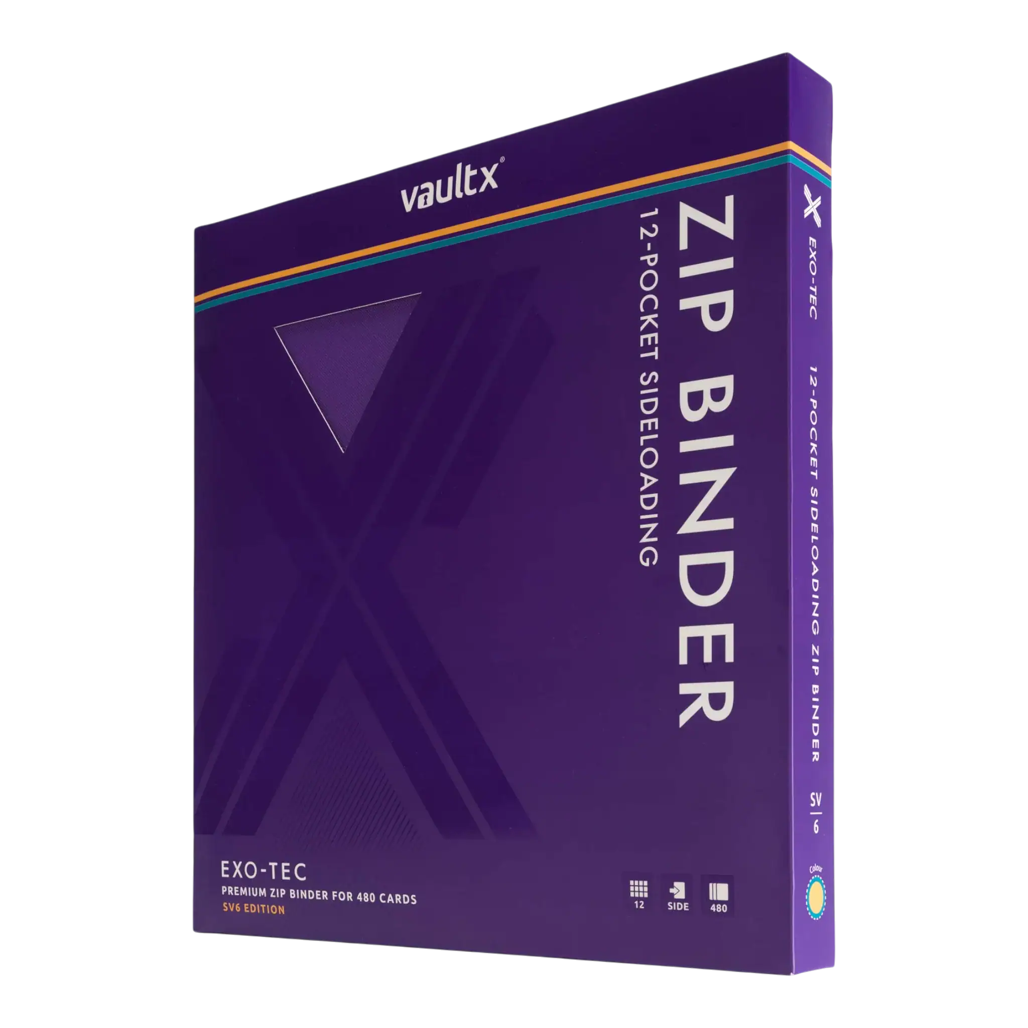 Vault X 12-Pocket Exo-Tec® Zip Binder SV6 8 Vault X 12-Pocket Exo-Tec® Zip Binder SV6 - Image 8