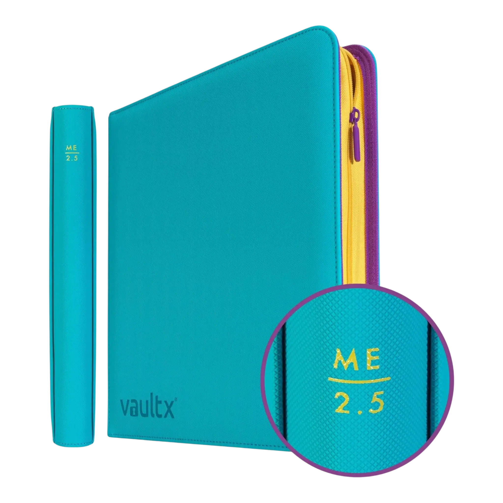 Vault X 12-Pocket Exo-Tec® Zip Binder XL ME2.5 1 Vault X 12-Pocket Exo-Tec® Zip Binder XL ME2.5