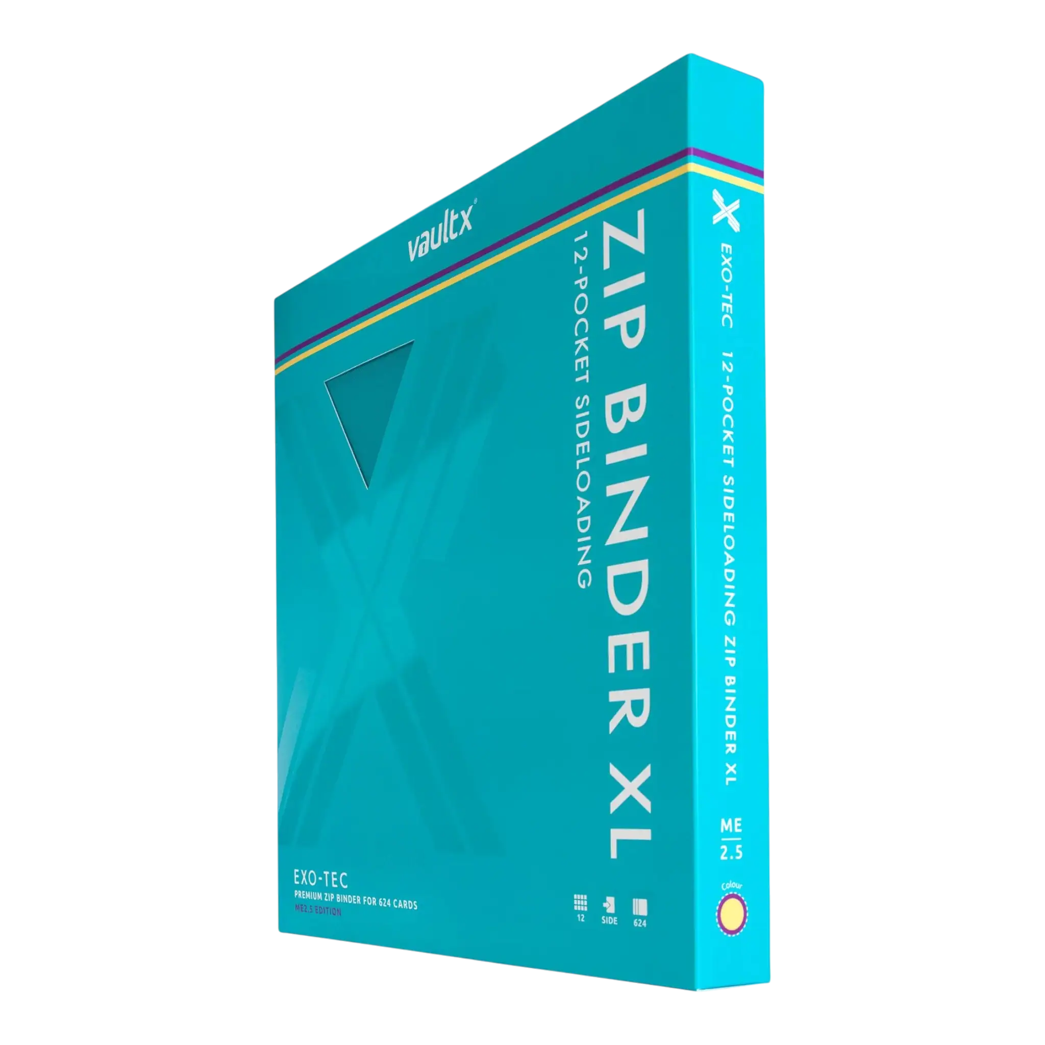 Vault X 12-Pocket Exo-Tec® Zip Binder XL ME2.5 3 Vault X 12-Pocket Exo-Tec® Zip Binder XL ME2.5 - Image 3