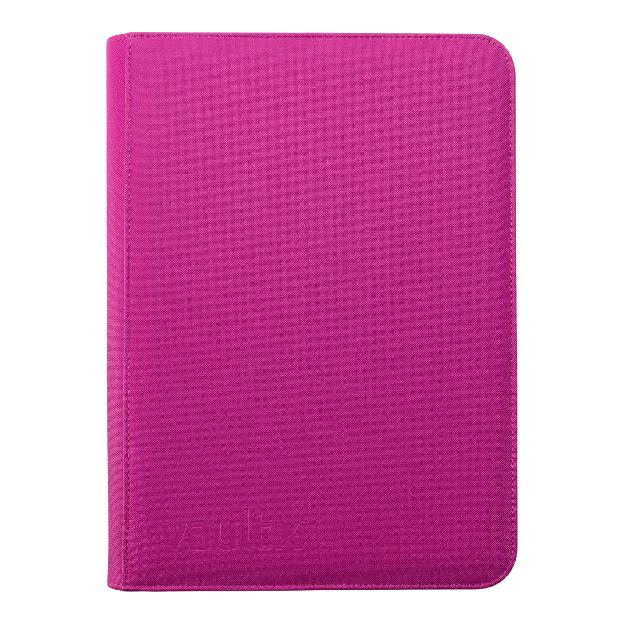 Vault X 9-Pocket Exo-Tec® Zip Binder ME2 6 Bright pink 9-pocket Exo-Tec® zip binder for organisation and durability.