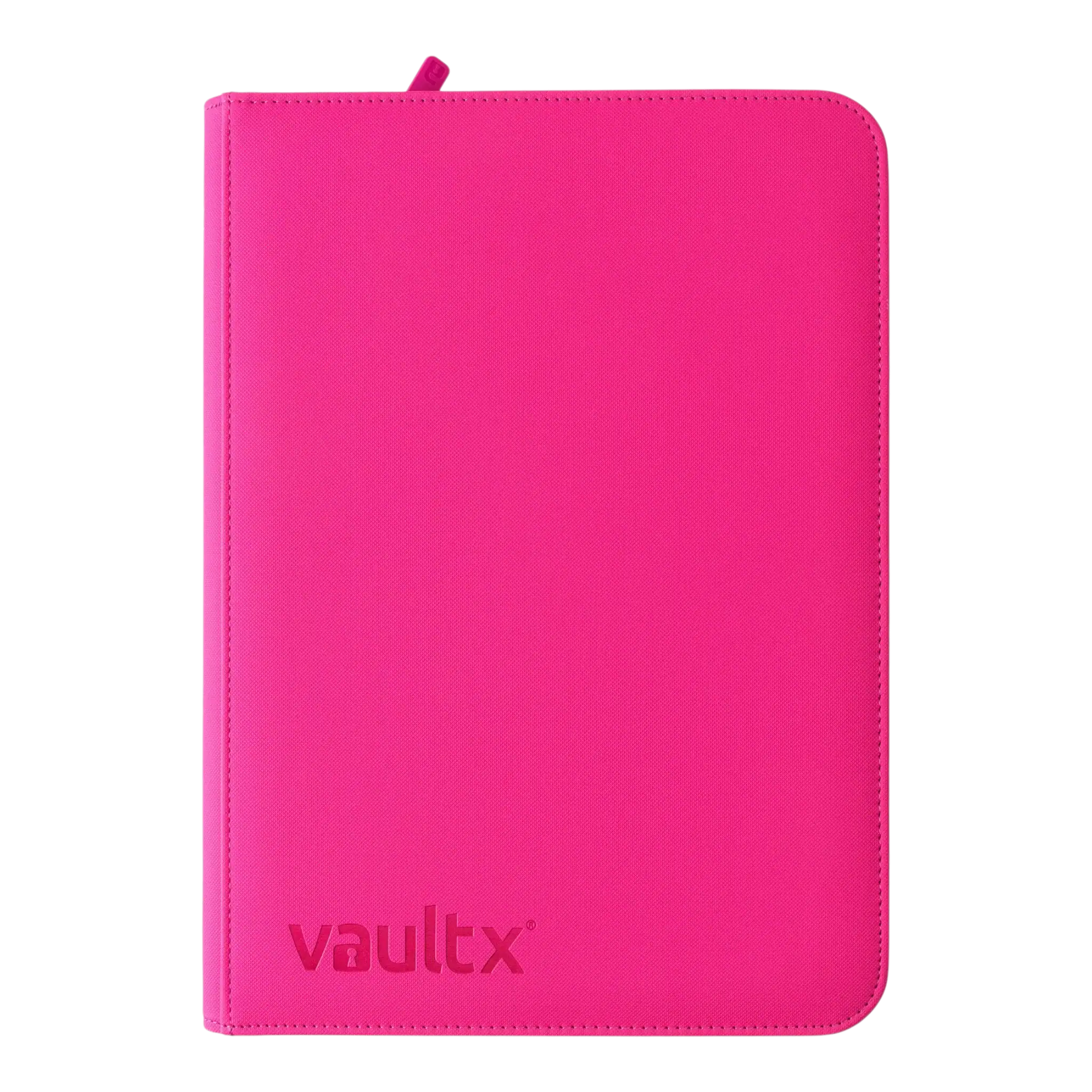 Vault X 9-Pocket Exo-Tec® Zip Binder SV9 7 Bright pink Vault X 9-Pocket Exo-Tec® Zip Binder for organised storage. Durable, stylish, perfect fo.