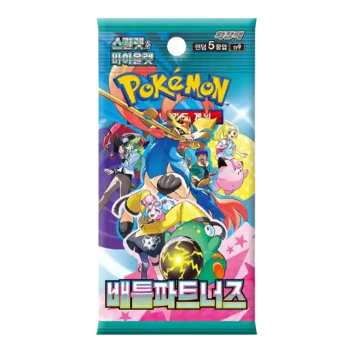 Pokémon trading card game booster pack for collectors and players.