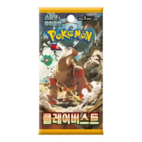 Pokémon Clash trading card pack featuring legendary Pokémon characters.