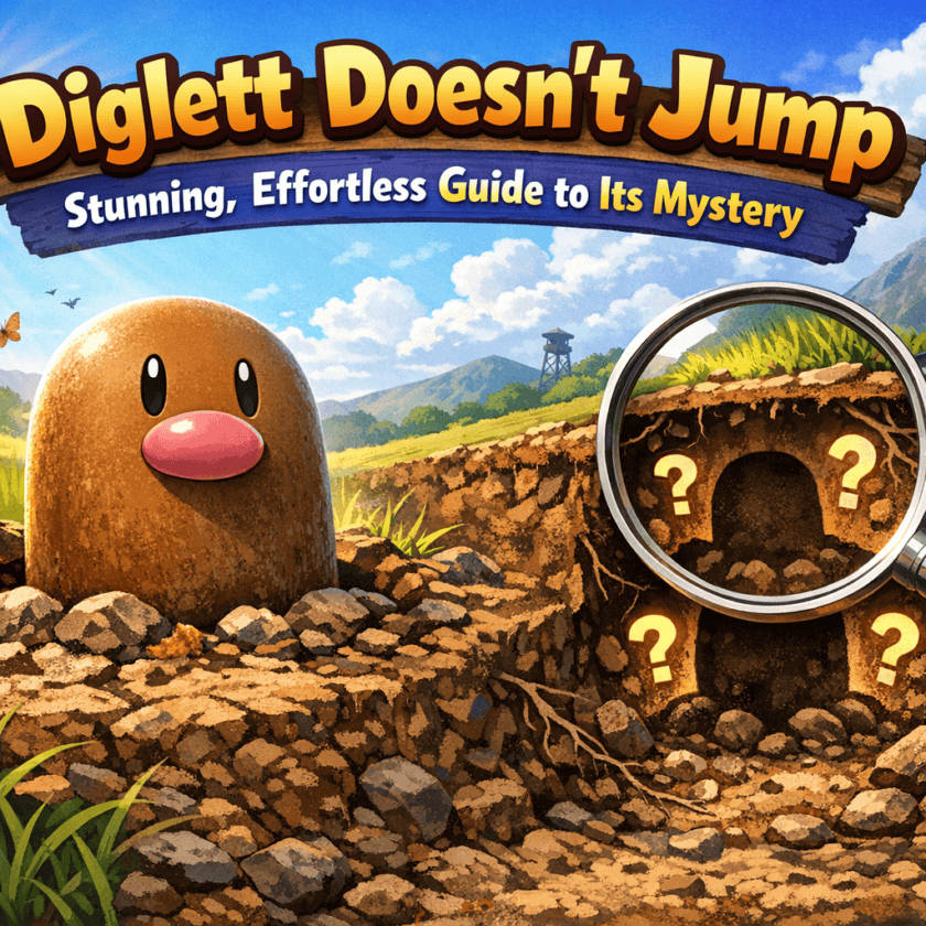 Illustration of Diglett Doesn’t Jump: Stunning, Effortless Guide to Its Mystery