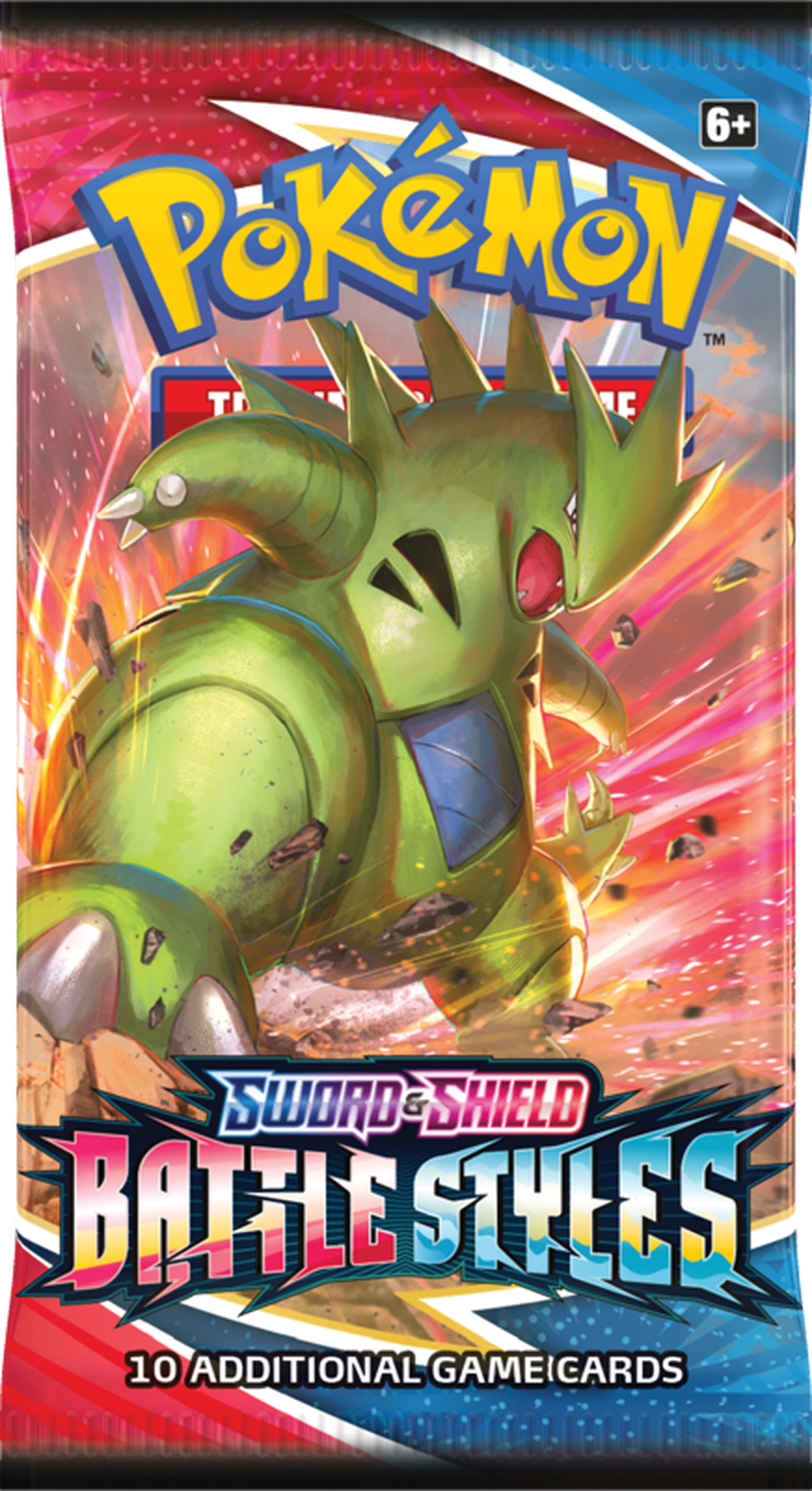 Pokémon Battle Styles Booster Pack (10 Cards) 4 Pokémon Battle Styles booster pack with 10 cards for collectors and players.