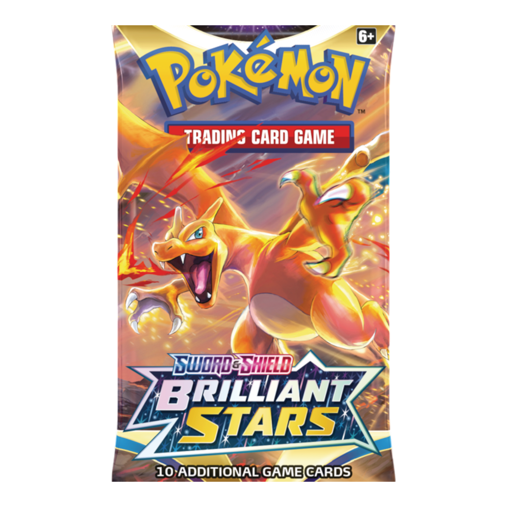Pokémon Brilliant Stars Booster Box (36 Packs) 3 Pokémon Brilliant Stars booster box with Charizard and Pikachu artwork.