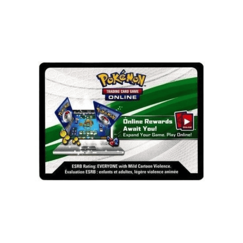 Online Rewards Pokémon Code Card for Online Play.