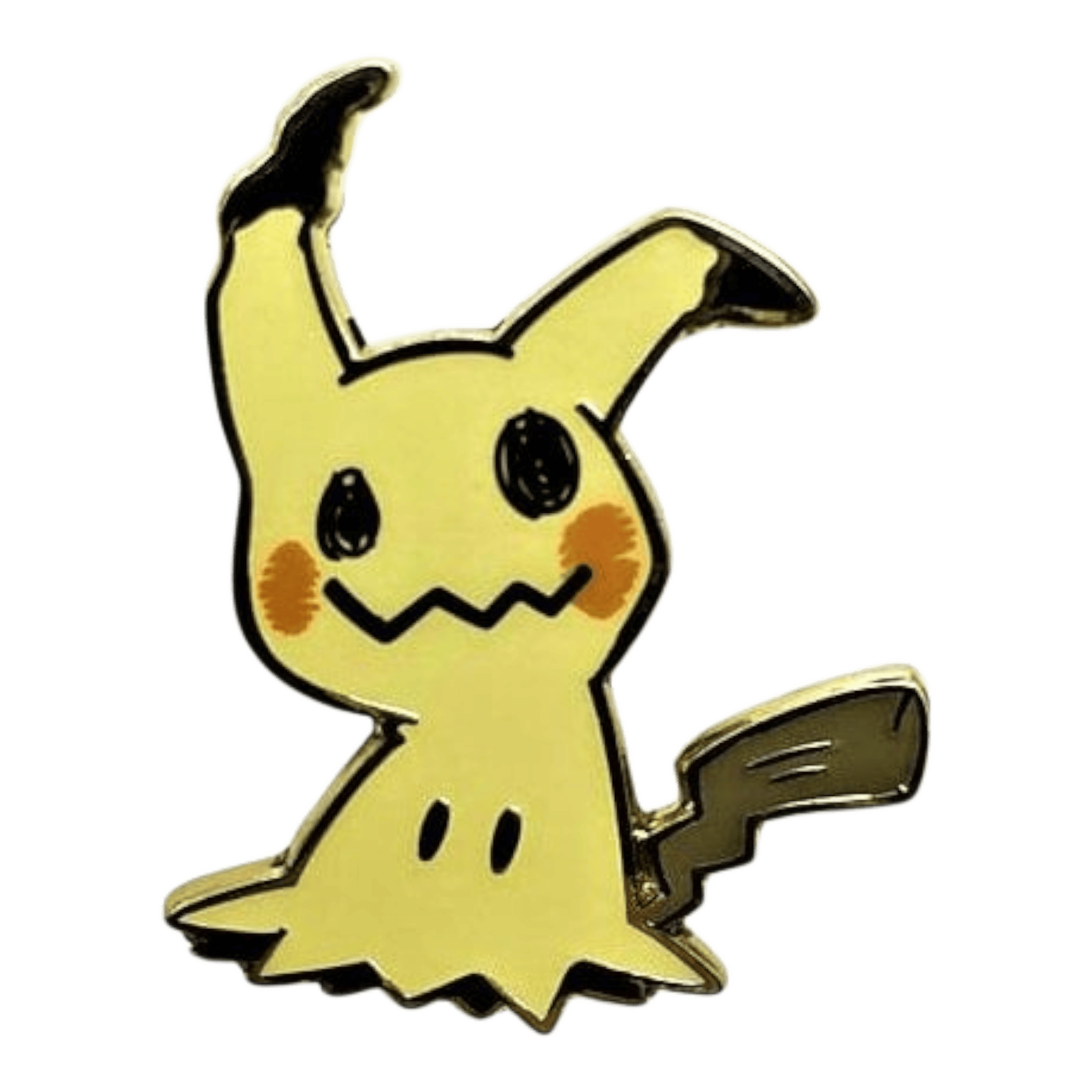 Pokémon Collectors Pin Badge - Mimikyu 1 Pokémon Mimikyu collectible pin badge for Pokémon fans and collectors.