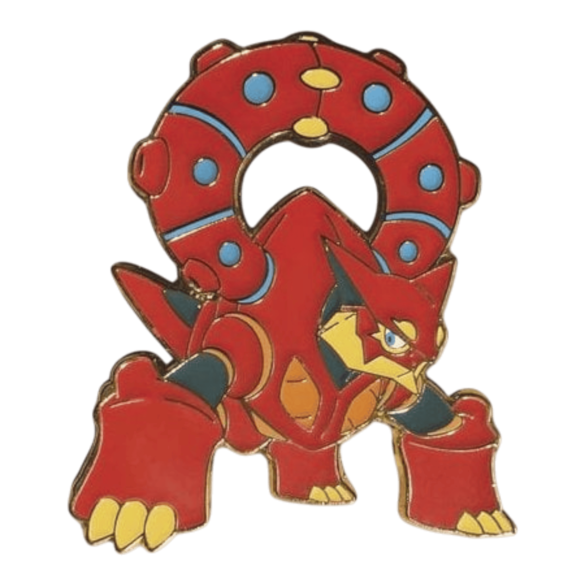 Pokémon Collectors Pin Badge - Volcanion 1 Pokemon collector pin badge featuring Volcanion, the Fire/Water-type Pokémon. Perfect for fans and c.