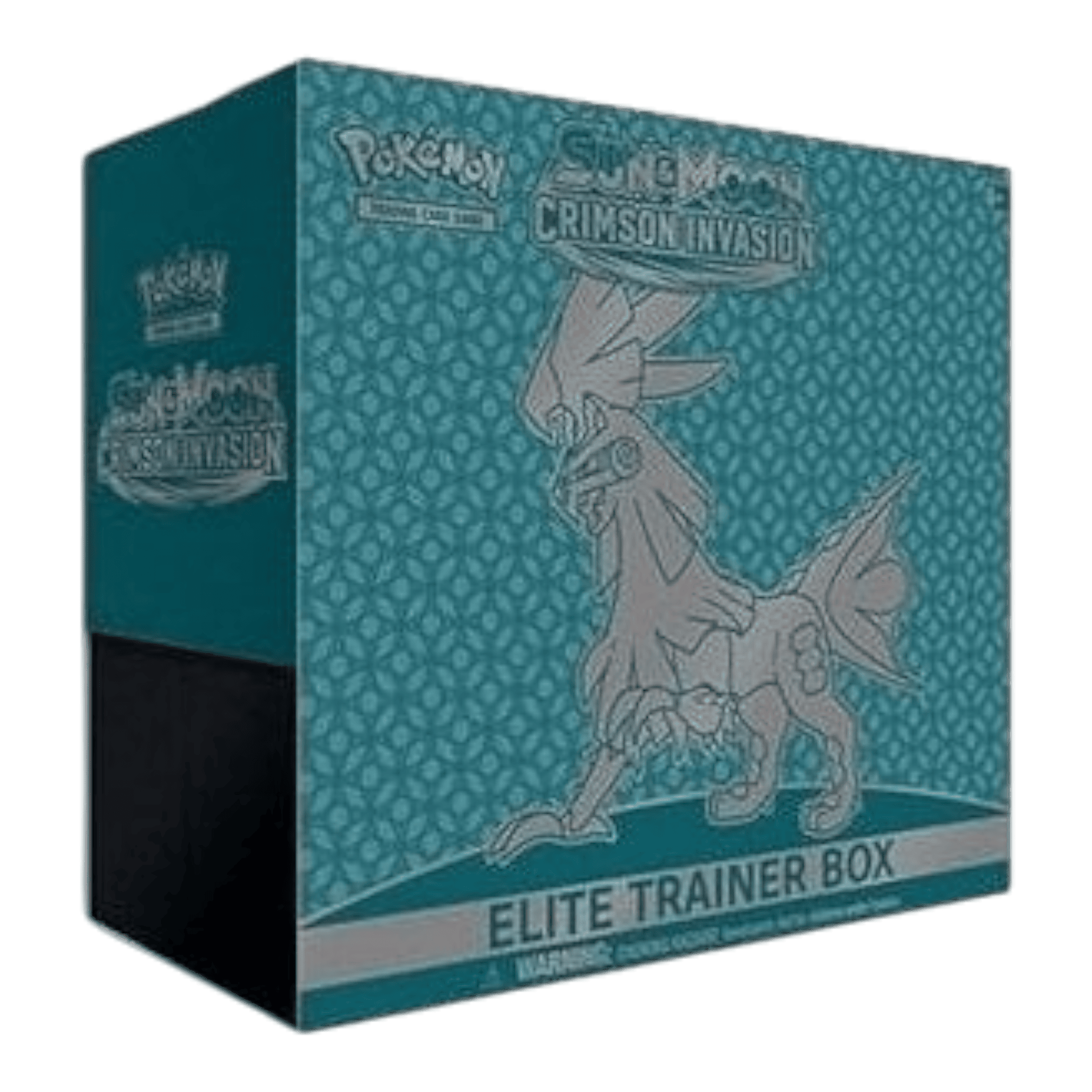 Pokémon Sun and Moon Crimson Invasion Elite Trainer Box 1 Elite Trainer Box for Pokémon Sun & Moon Crimson Invasion expansion.