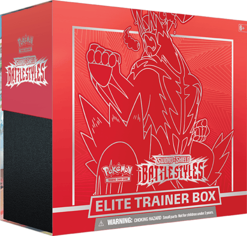 Elite Trainer Box for Pokémon Sword & Shield Battle Styles game.