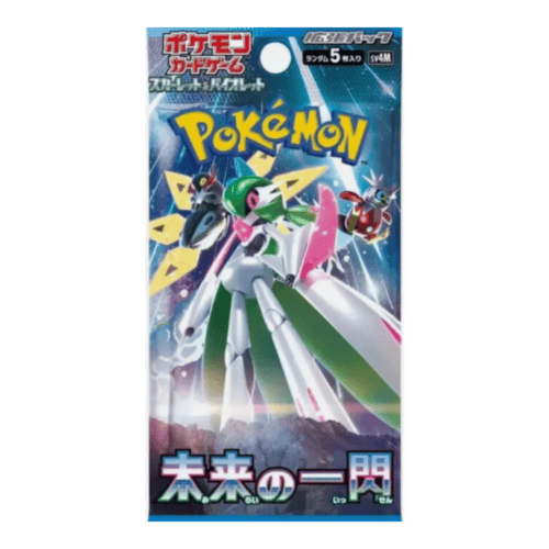 Japanese Pokémon booster pack with Future Flash cards for collectors and players.