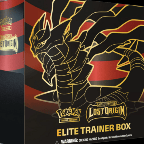 Elite Trainer Box Pokémon Lost Origin for Pokémon TCG collectors.