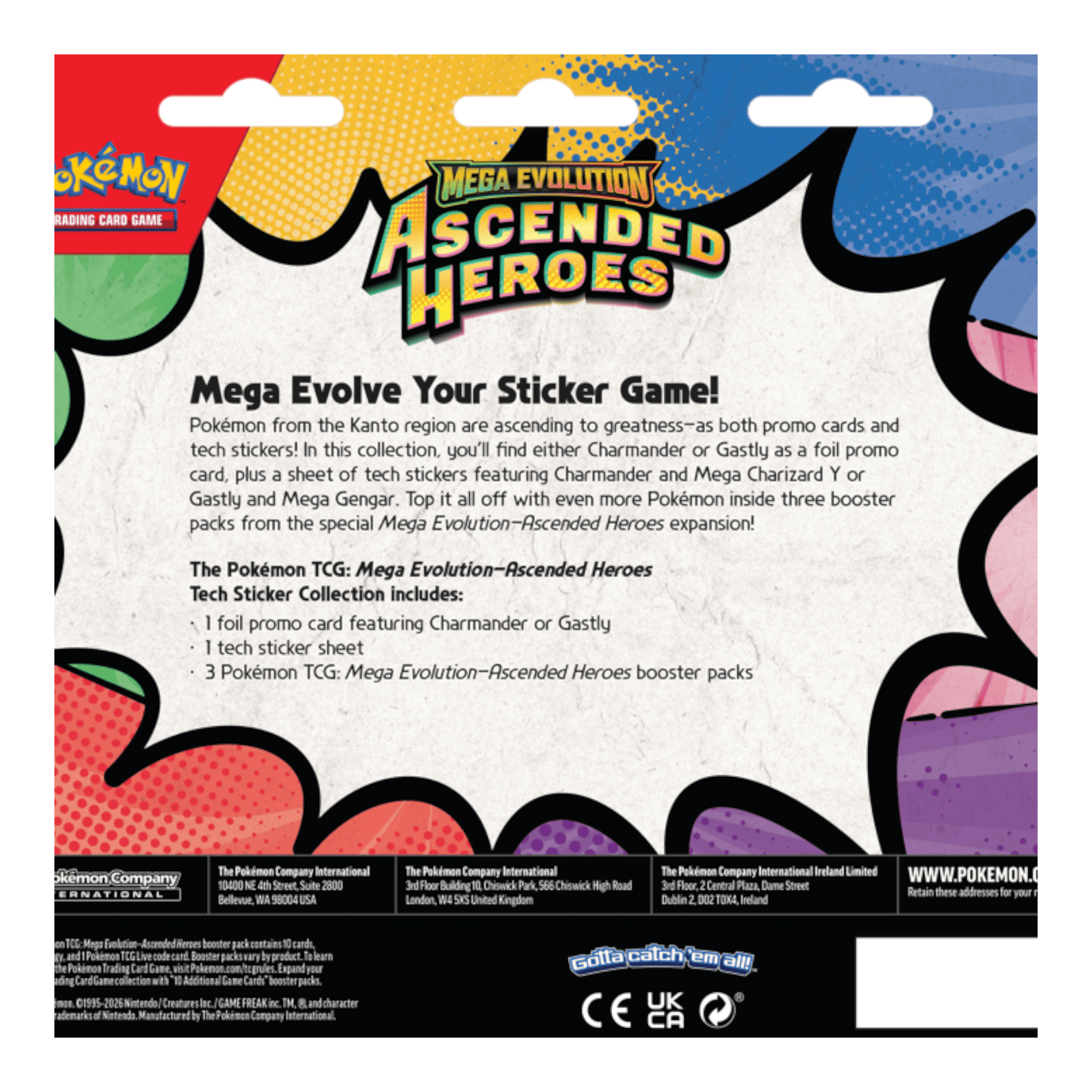 Pokémon Mega Evolution Ascended Heroes - Tech Sticker Charmander 3 Charmander Tech Sticker for Pokémon Mega Evolution Ascended Heroes.