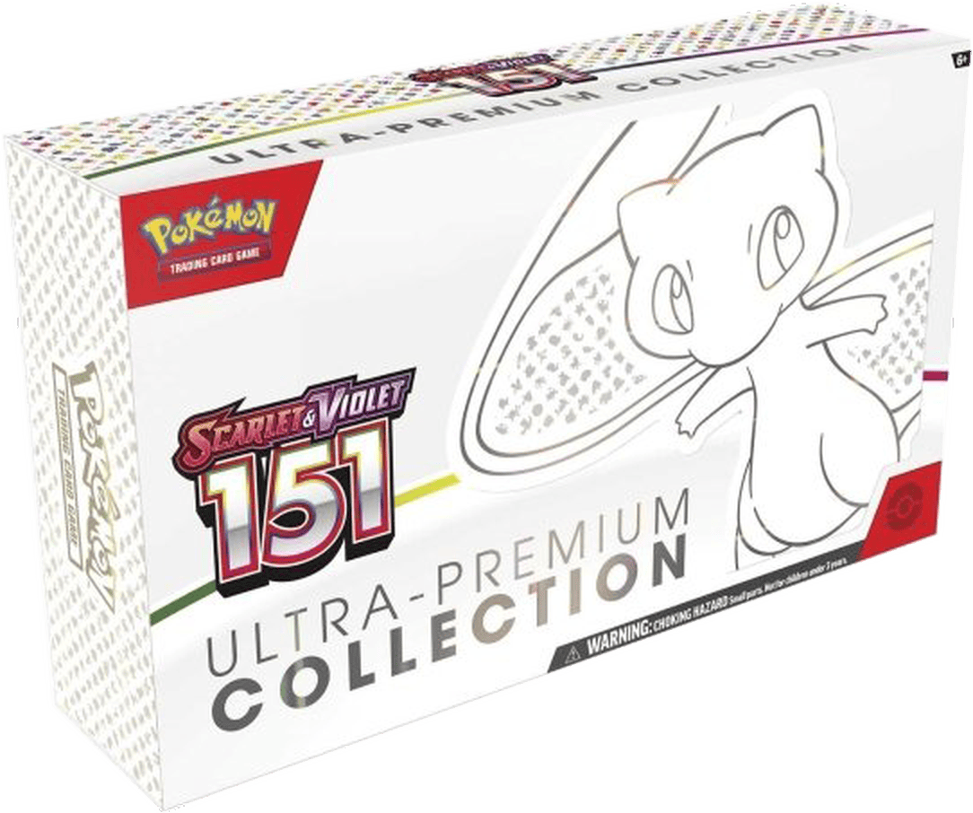 Pokémon Scarlet & Violet 151 Ultra Premium Collection 1 Ultra Premium Pokémon Scarlet & Violet 151 Card Set for collectors.