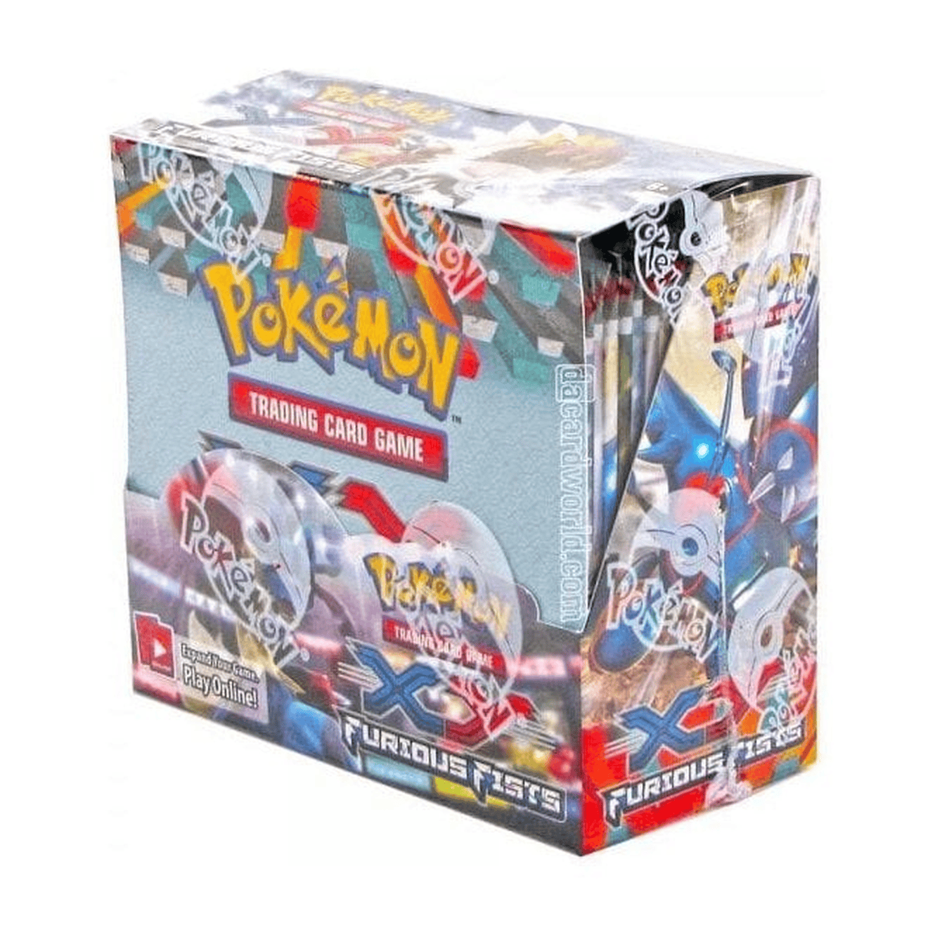 Pokémon XY Furious Fists Booster Box (36 Packs) 2 Pokémon XY Furious Fists booster box with 36 packs for trading card game.