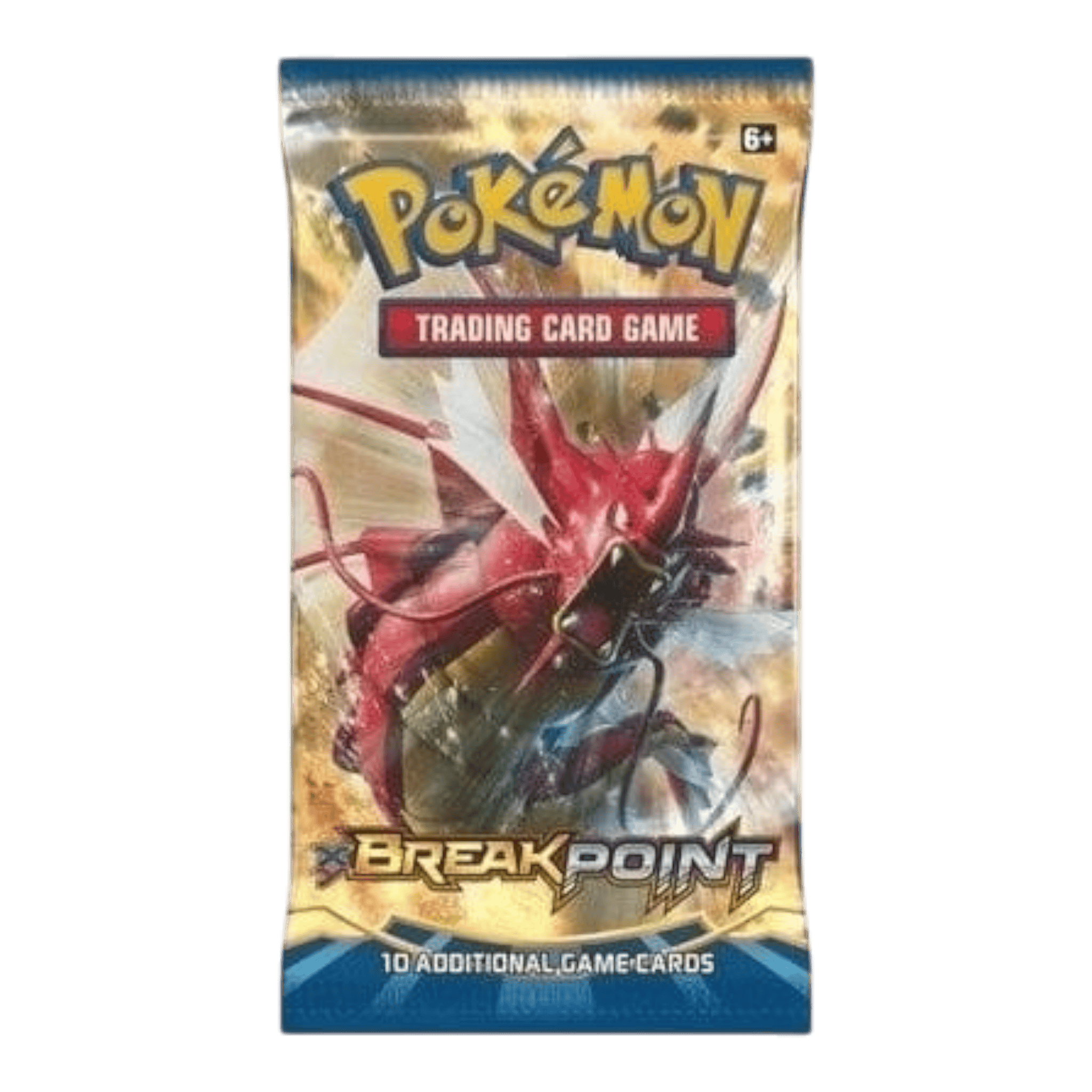 Pokémon XY Breakpoint Booster Pack (10 Cards) 3 Pokémon XY Breakpoint booster pack with 10 trading cards for collectors and players.
