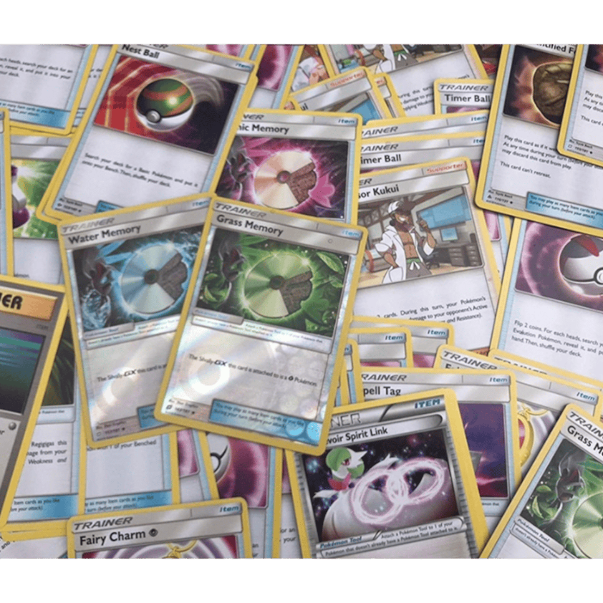 Trainer Supporter Card Collection (10 cards) 1 Supporter Trainer Cards for Pokémon TCG collection.
