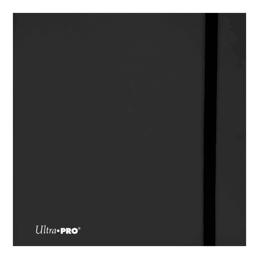 Ultra Pro 12-Pocket Eclipse PRO-Binder - Jet Black 1 Eclipse PRO-Binder in Jet Black for trading cards, with 12-pocket pages, durable cover, perfect for.