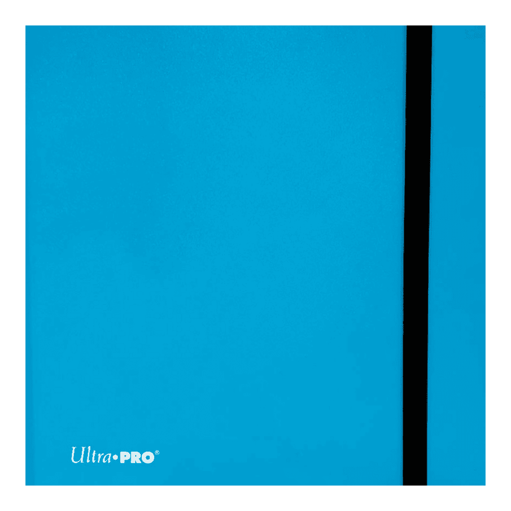 Ultra Pro 12-Pocket Eclipse PRO-Binder - Sky Blue 1 Sky Blue Ultra Pro 12-Pocket Eclipse PRO-Binder for trading cards.