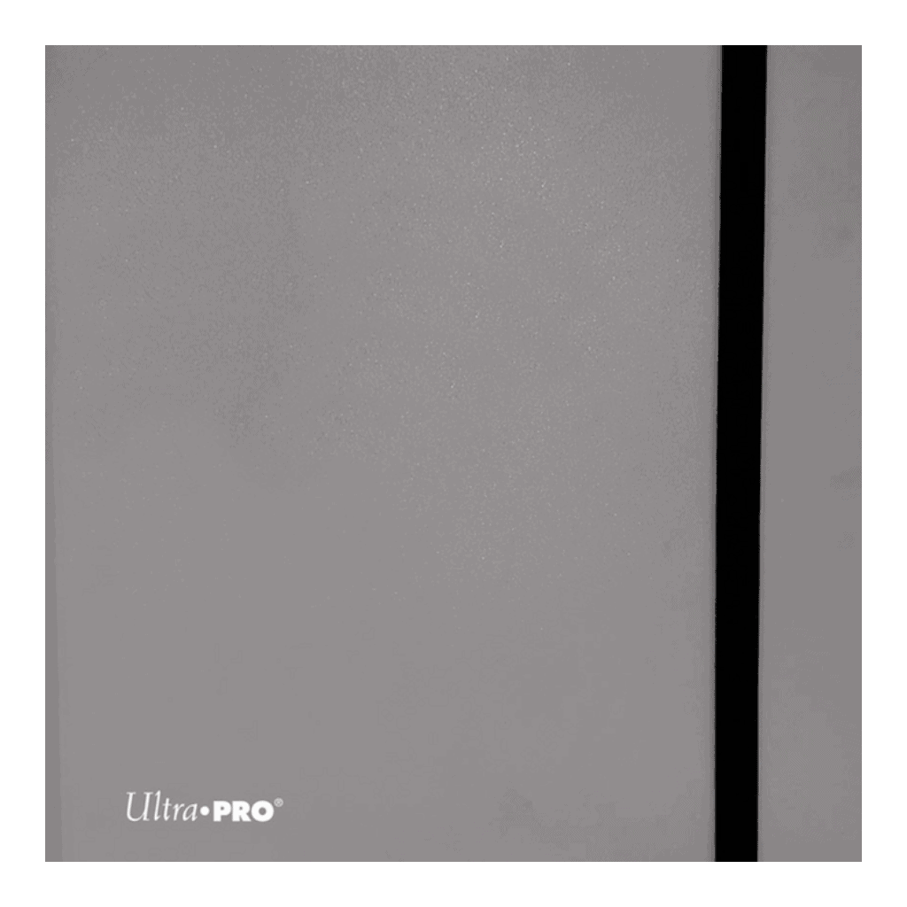 Ultra Pro 12-Pocket Eclipse PRO-Binder - Smoke Grey 1 Eclipse PRO-Binder in smoke grey with 12 pockets, ideal for organising trading cards securely.