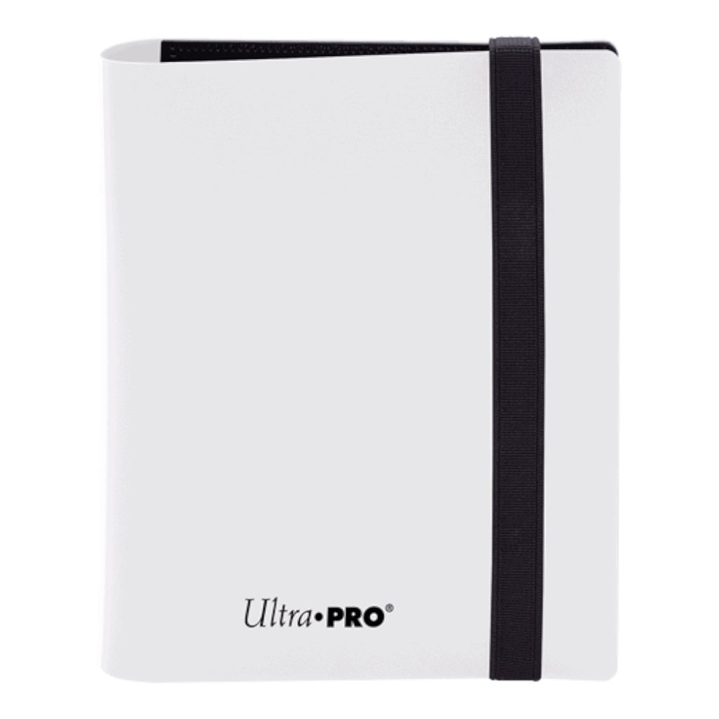 Ultra Pro 2-Pocket Eclipse Arctic White PRO-Binder 1 Ultra Pro Eclipse Arctic White PRO-Binder for trading cards and collectibles.