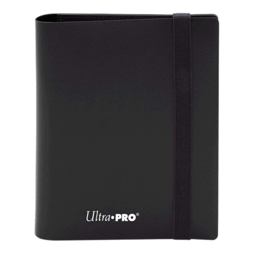Ultra Pro 2-Pocket Eclipse Jet Black PRO-Binder 2 Black Ultra Pro 2-Pocket Eclipse PRO-Binder for trading cards and collectibles.