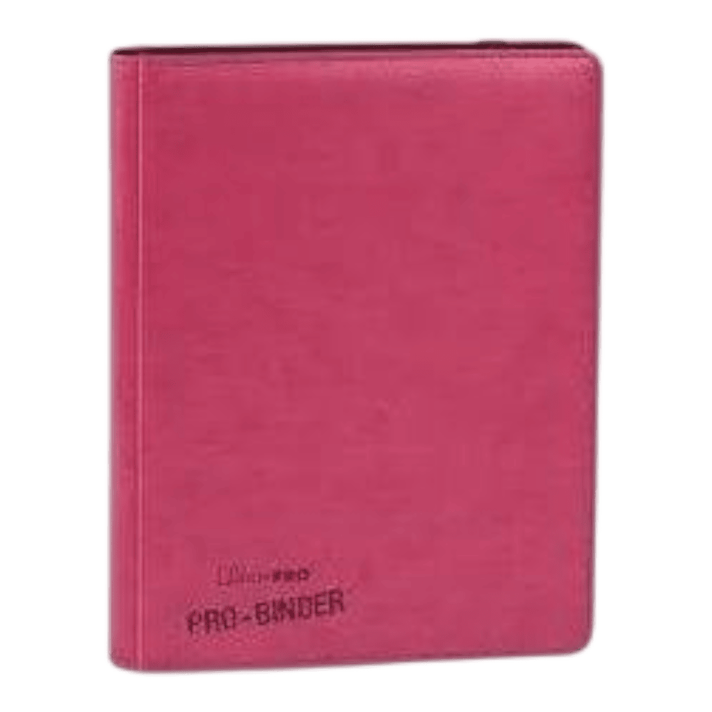 Ultra Pro Premium Pro Binder - Pink 1 Pink Ultra Pro Pro Binder for trading card storage and organisation.