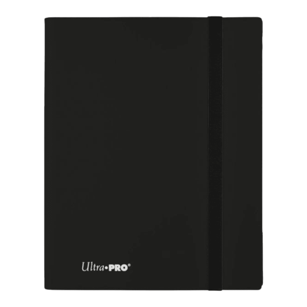 Ultra Pro Pro-Binder Eclipse holds 360 Cards - Jet Black 1 Ultra Pro Eclipse 360 Card Binder in Jet Black for card storage.