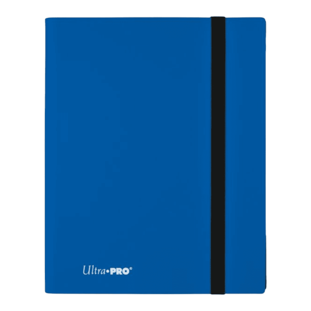 Ultra Pro Pro-Binder Eclipse holds 360 Cards - Pacific Blue 1 Ultra Pro Eclipse 360-card binder in Pacific Blue for trading card storage.