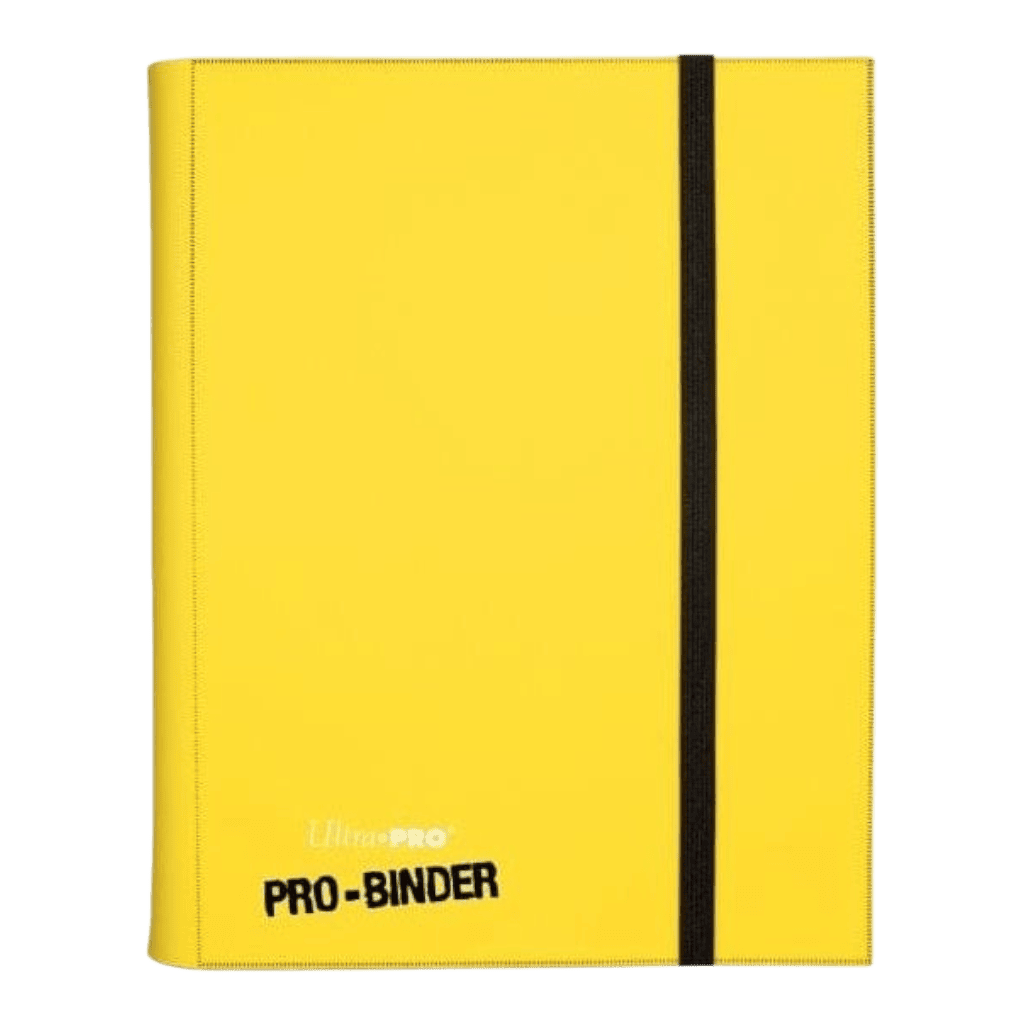 Ultra Pro Pro-Binder holds 360 Cards - Yellow 1 Pro-Binder holds 360 trading cards in yellow, ideal for collectors and storage. Durable and easy to.