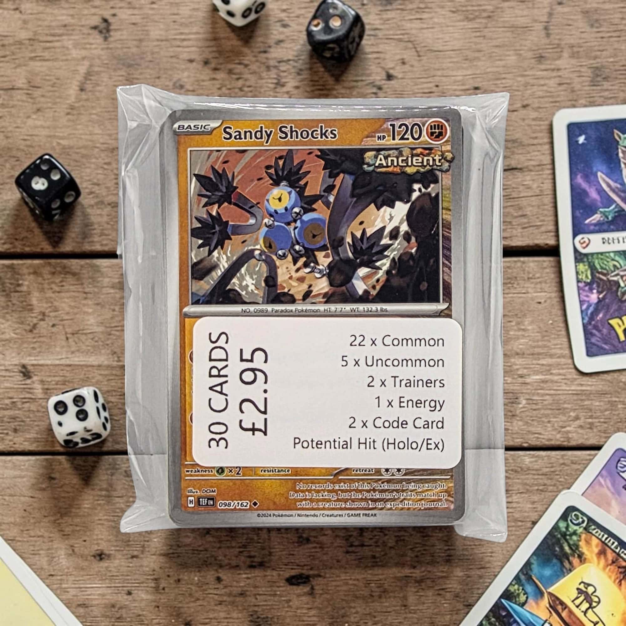 30 Assorted Pokémon Card Repack 1 30 Assorted Pokémon Card Repack