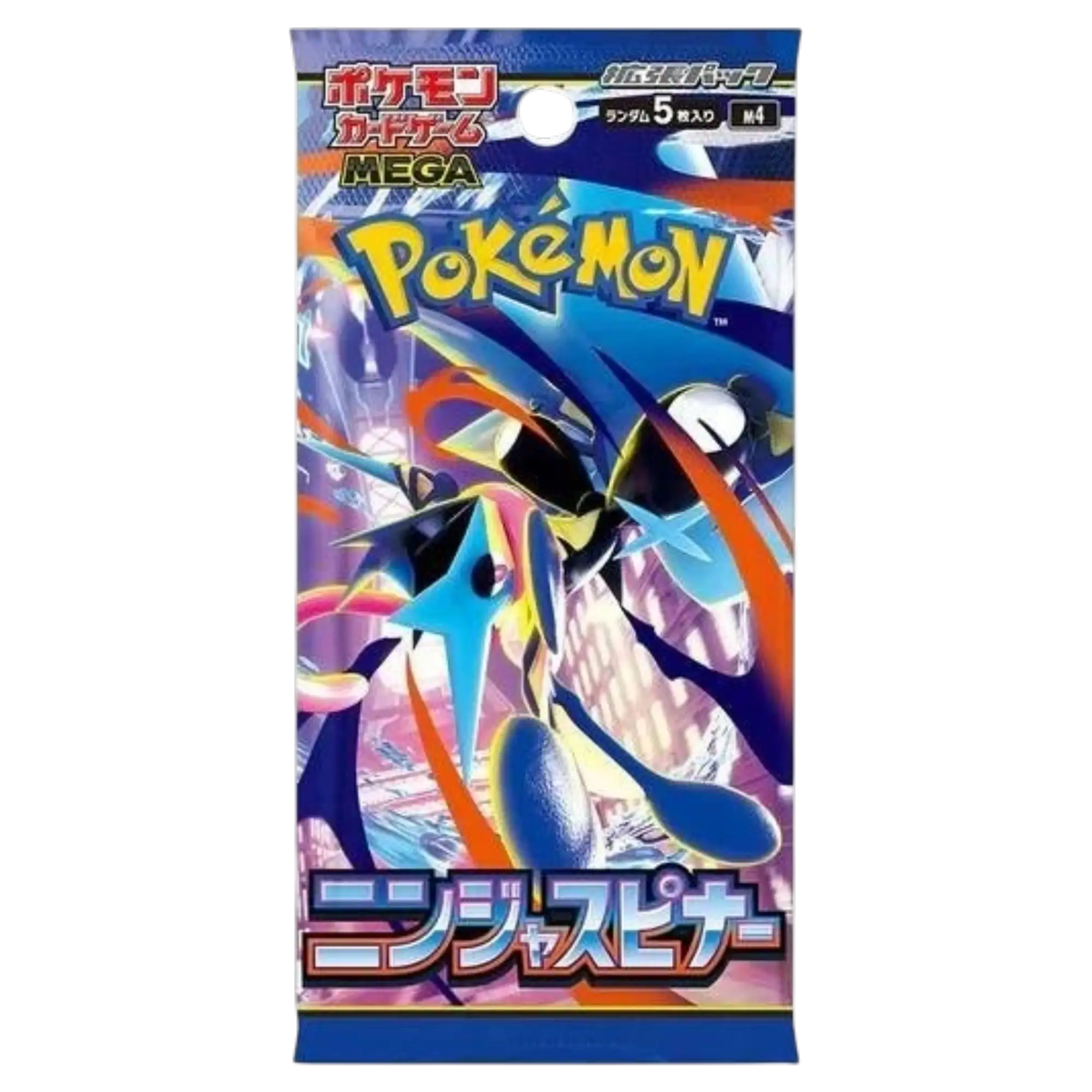 Pokémon M4 Ninja Spinner Japanese Booster Pack 1 Pokémon M4 Ninja Spinner Japanese Booster Pack