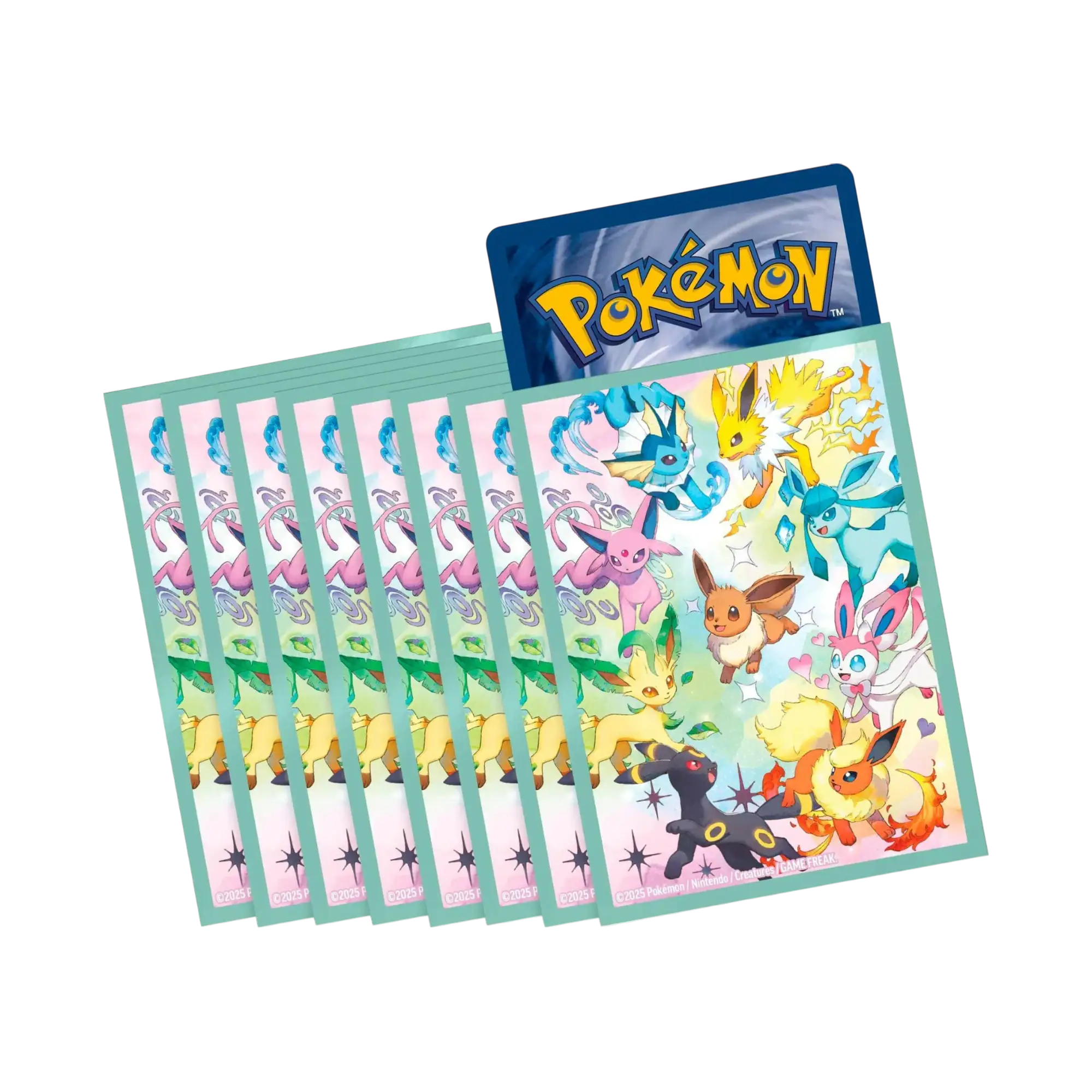 Pokémon Prismatic Evolutions UPC Card Sleeves (65 Pack) 1 Pokémon Prismatic Evolutions UPC Card Sleeves (65 Pack)