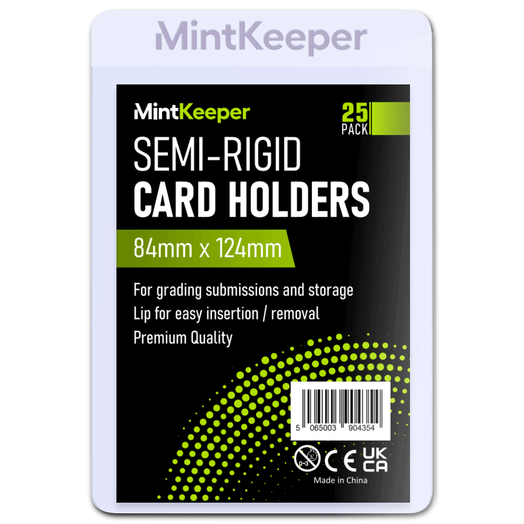 MintKeeper Semi Rigid Card Holders 25 Pack 1 MintKeeper Semi Rigid Card Holders 25 Pack