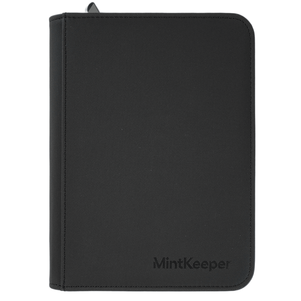 MintKeeper 4 Pocket Premium Zip Trading Card Binder 160 Card 1 MintKeeper 4 Pocket Premium Zip Trading Card Binder 160 Card