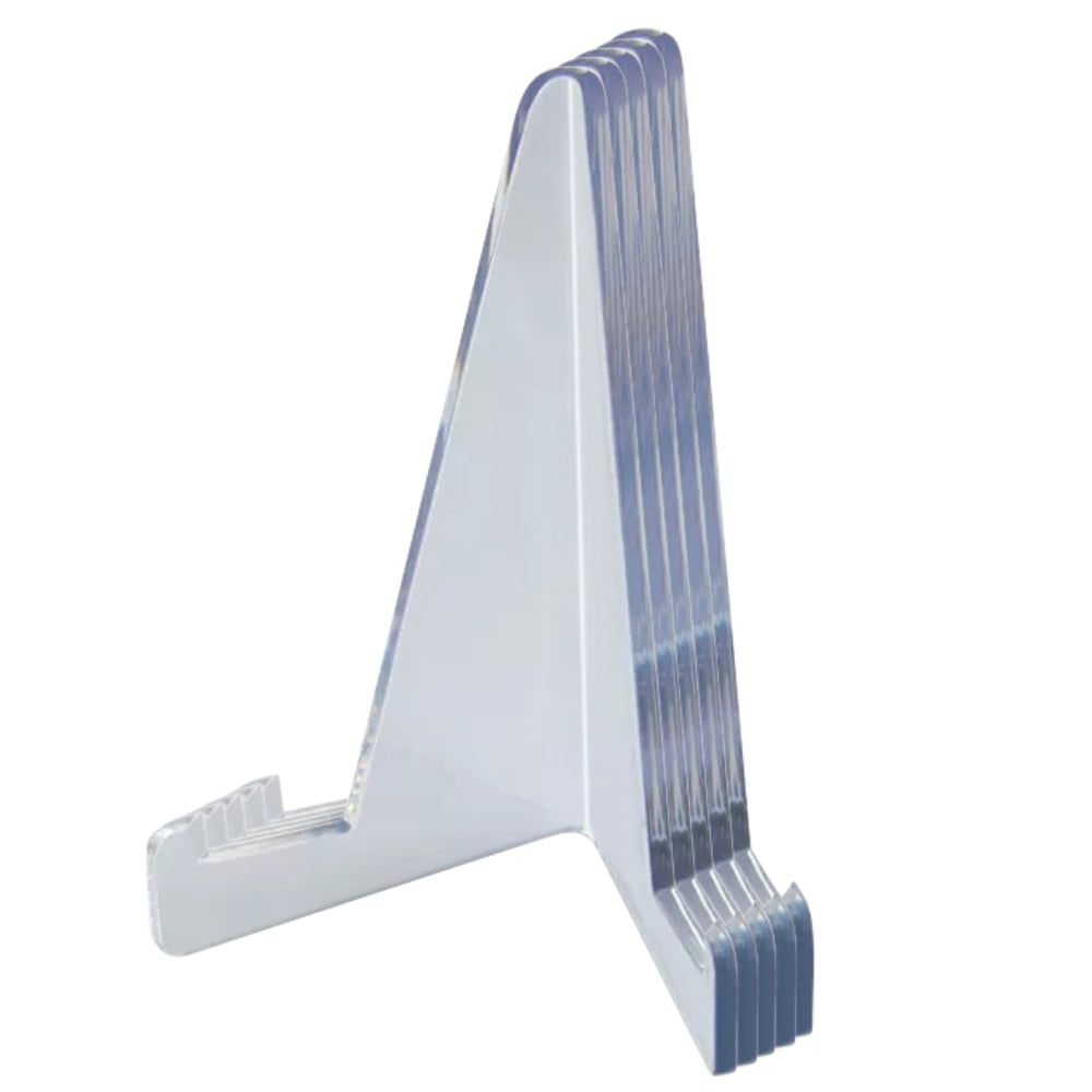 MintKeeper Clear Card Holder Stands 5 Pack 1 MintKeeper Clear Card Holder Stands 5 Pack