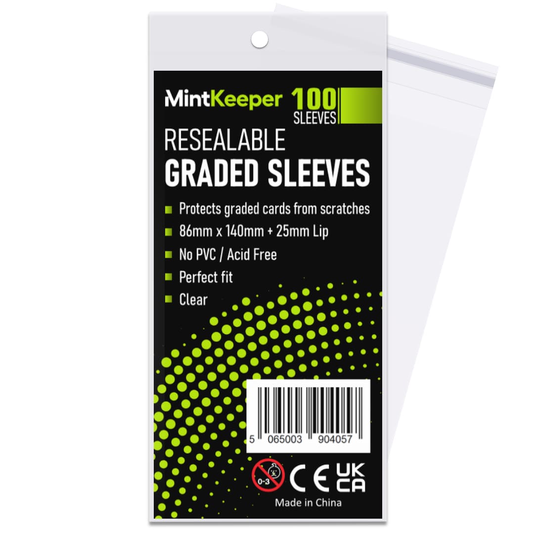 MintKeeper PSA Graded Sleeves Resealable Perfect Fit 100 Pack 1 MintKeeper PSA Graded Sleeves Resealable Perfect Fit