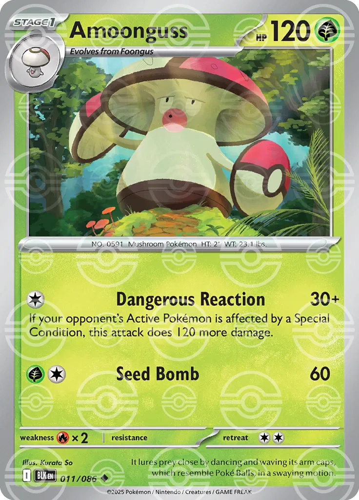 Amoonguss (Poke Ball Pattern)
