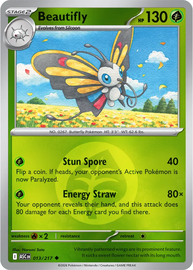 Beautifly (Energy Symbol Pattern)