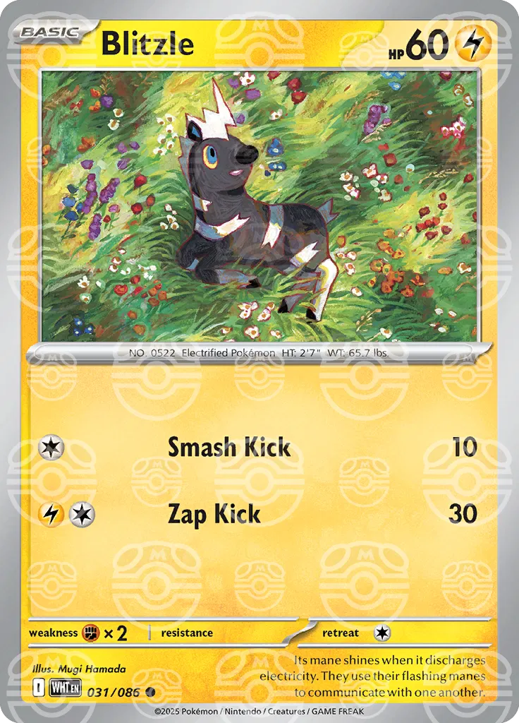 Blitzle (Master Ball Pattern)