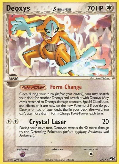 Deoxys (Normal Forme) (Delta Species)