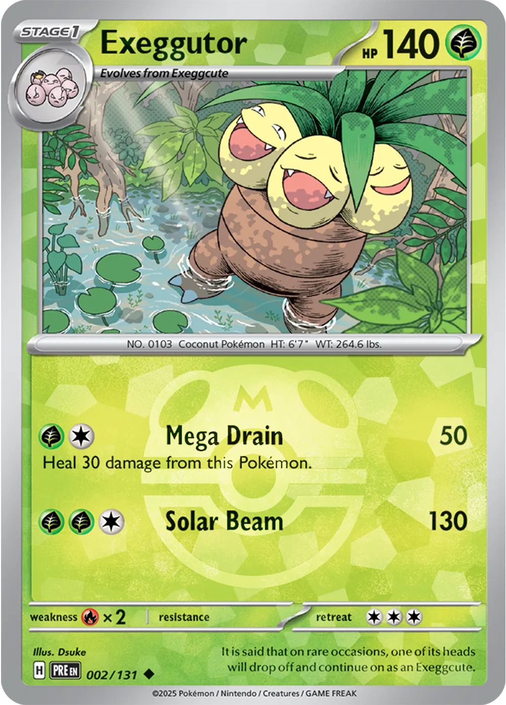 Exeggutor (Master Ball Pattern)