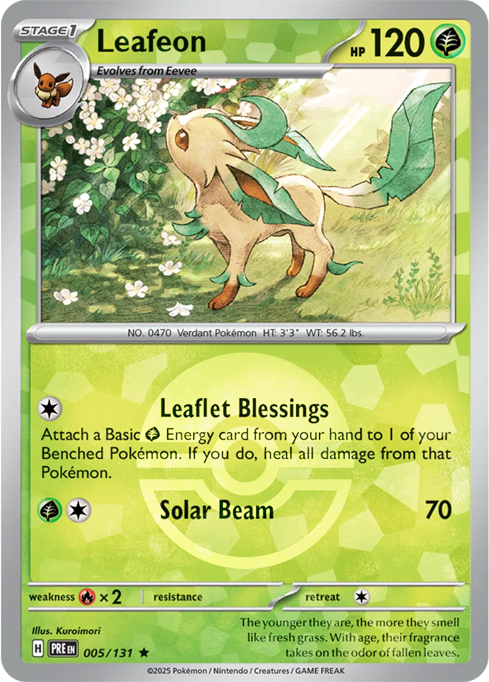 Leafeon (Poke Ball Pattern)