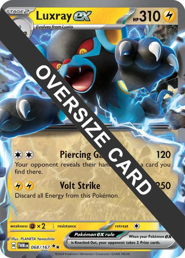Luxray ex (Meddling Sparks Premium Collection)