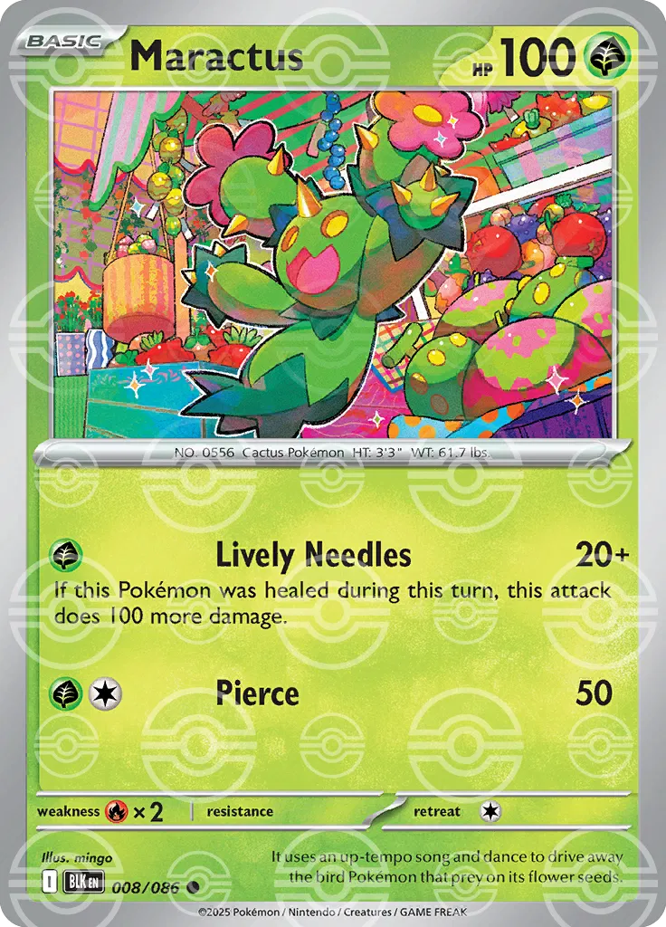 Maractus (Poke Ball Pattern)