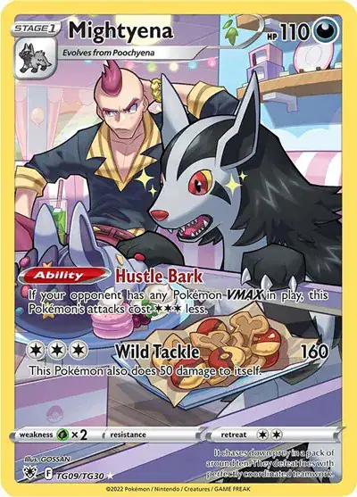 Mightyena TG09/TG30 - Ultra Rare - Near Mint – Astral Radiance Trainer Gallery – Single Pokémon Card 1 Mightyena TG09/TG30 - Ultra Rare - Near Mint – Astral Radiance Trainer Gallery – Single Pokémon Card