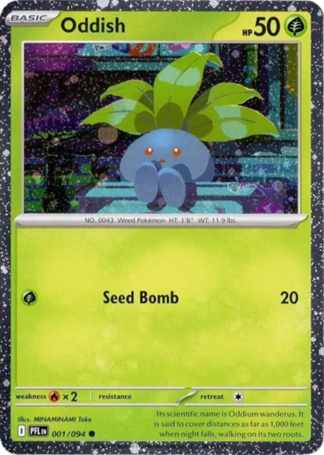 Oddish (Cosmos Holo)